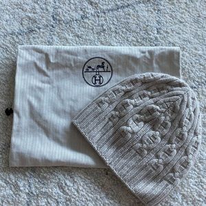 ❌SOLD❌Hermes 100% cashmere beanie hat